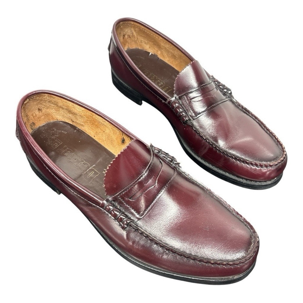 Dexter Handsewn Vintage Loafer Mens 12 Brown Leather Made In USA Slip On Classic - Picture 2 of 9